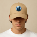 Father And Daughter Fishing Cotton Baseball Hat