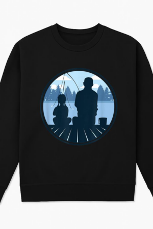 Father And Daughter Fishing Sweatshirt