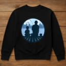 Father And Daughter Fishing Sweatshirt