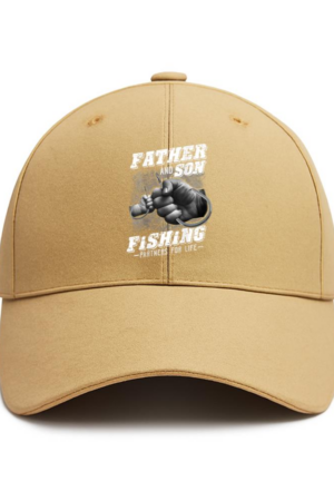 Father And Son Fishing Partner For Life Cotton Baseball Hat