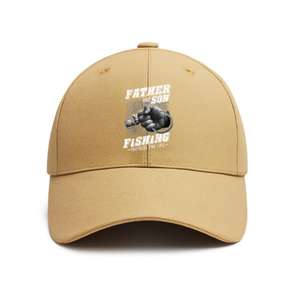 Father And Son Fishing Partner For Life Cotton Baseball Hat
