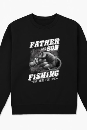 Father And Son Fishing Partner For Life Sweatshirt