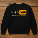 Fish Hub Man I Love Fishing Sweatshirt