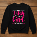 Fish Like Girl Try To Keep Up Sweatshirt