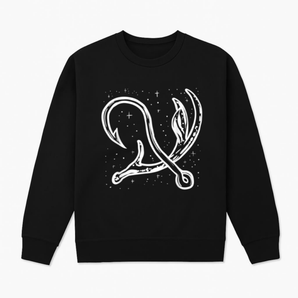 Fisherman Fishing Hook Hunting Deer Sweatshirt