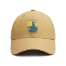 Fisherman Peaceful Artistic Fishing Cotton Baseball Hat