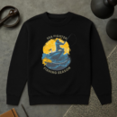 Fisherman Peaceful Artistic Fishing Sweatshirt