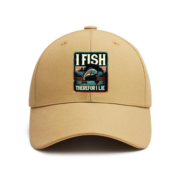 Fisherman Peaceful Cartoon Fishing Cotton Baseball Hat