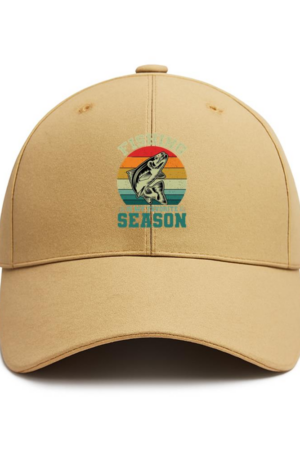 Fisherman Peaceful Modern Fishing Cotton Baseball Hat