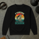 Fisherman Peaceful Modern Fishing Sweatshirt