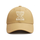 Fishing And Hunting Solves The Rest Cotton Baseball Hat
