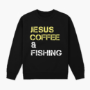 Fishing Apparel For Christian Coffee Sweatshirt