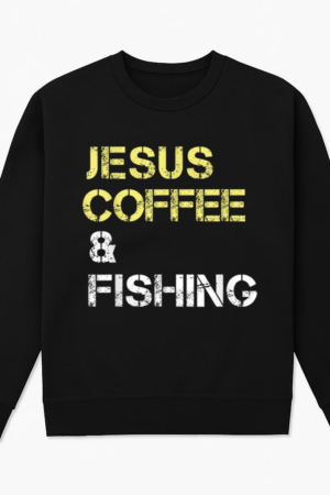 Fishing Apparel For Christian Coffee Sweatshirt