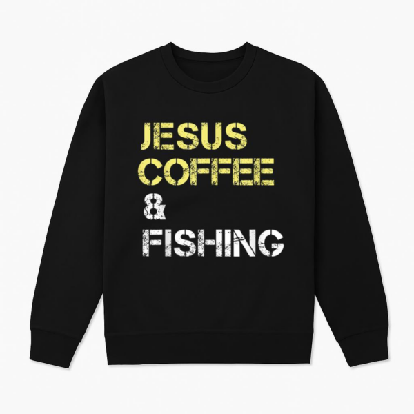 Fishing Apparel For Christian Coffee Sweatshirt