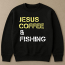 Fishing Apparel For Christian Coffee Sweatshirt