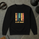 fishing design vector fly t Sweatshirt