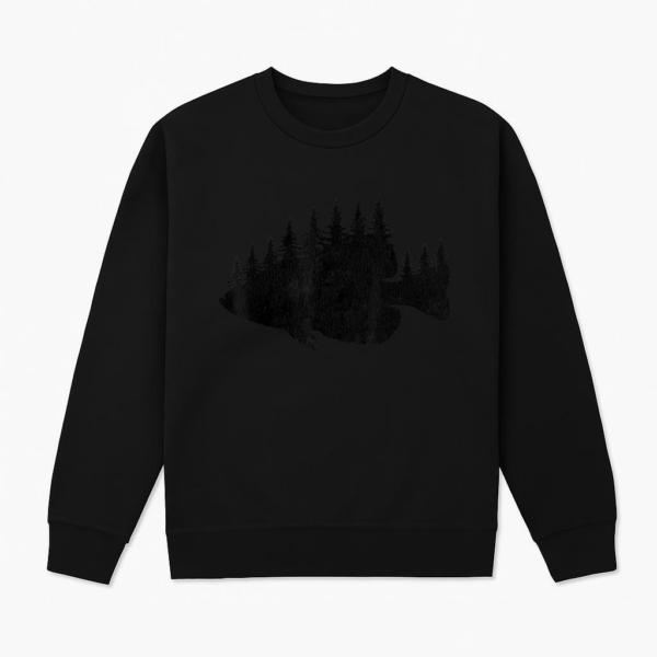 Fishing Forest Vintage Sweatshirt