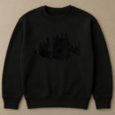 Fishing Forest Vintage Sweatshirt