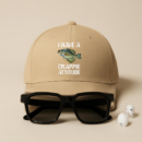 Fishing I Have A Crappie Attitude Cotton Baseball Hat