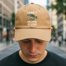 Fishing I Have A Crappie Attitude Cotton Baseball Hat
