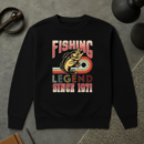 fishing legend since vintage Sweatshirt