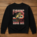 fishing legend since vintage Sweatshirt