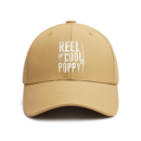 Fishing Papa Daddy Reel Cool Poppy Cotton Baseball Hat