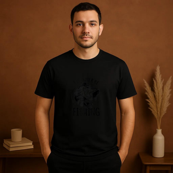 I_d Rather Be Fishing Bass Fisherman T-Shirt - Image 2