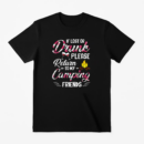 If Lost Or Drunk Please Return To My Camping Friends T-Shirt