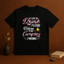 If Lost Or Drunk Please Return To My Camping Friends T-Shirt