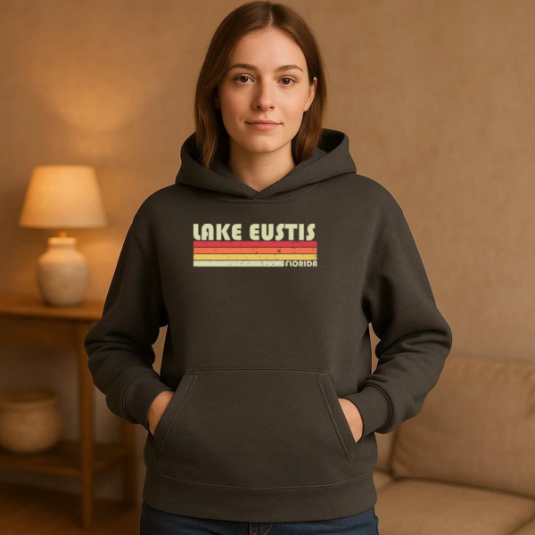 Lake Eustis Fishing Camping Hoodie - Image 2