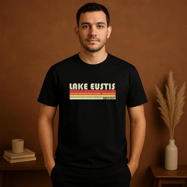 Lake Eustis Fishing Camping T-Shirt - Image 2