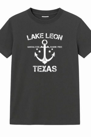 Lake Leon Texas Fishing Camping T-Shirt