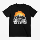 Lake Superior Camping Wilderness T-Shirt