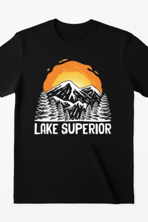 Lake Superior Camping Wilderness T-Shirt