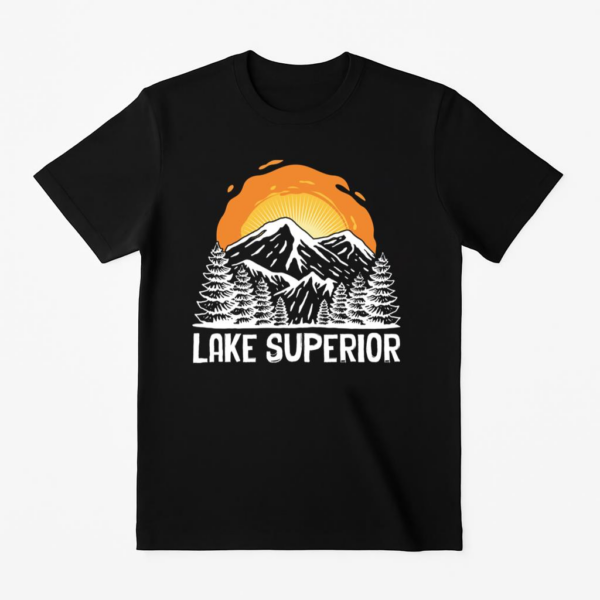Lake Superior Camping Wilderness T-Shirt