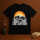 Lake Superior Camping Wilderness T-Shirt