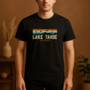 Lake Tahoe Vintage Mountains Hiking Camping California T-Shirt
