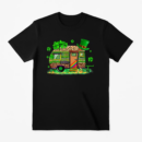 Leopard Shamrock Camping RV T-Shirt