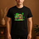 Leopard Shamrock Camping RV T-Shirt