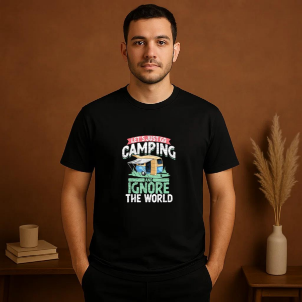 Let s Just Go Camping T-Shirt - Image 2