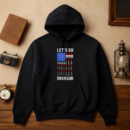 Let_s Go Brandon American USA Flag Fishing Pole Hoodie