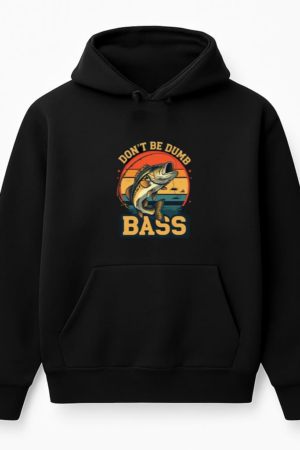 Man Joyful Minimal Fishing Hoodie