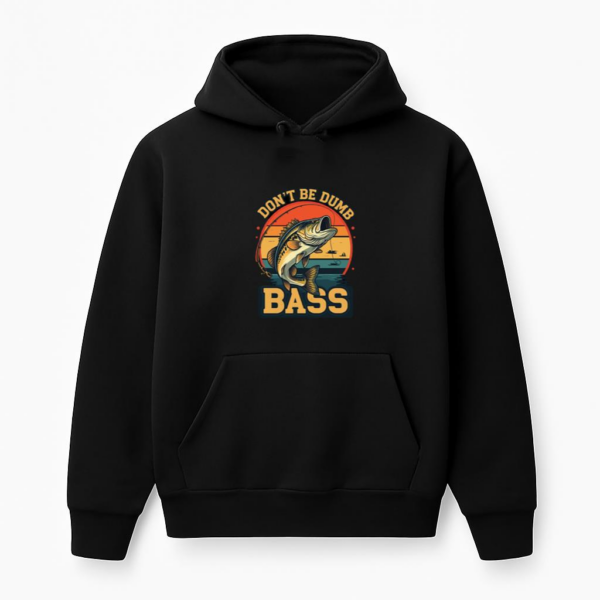 Man Joyful Minimal Fishing Hoodie