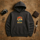 Man Joyful Minimal Fishing Hoodie