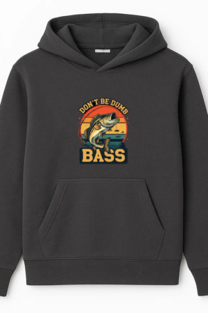 Man Joyful Minimal Fishing Hoodie