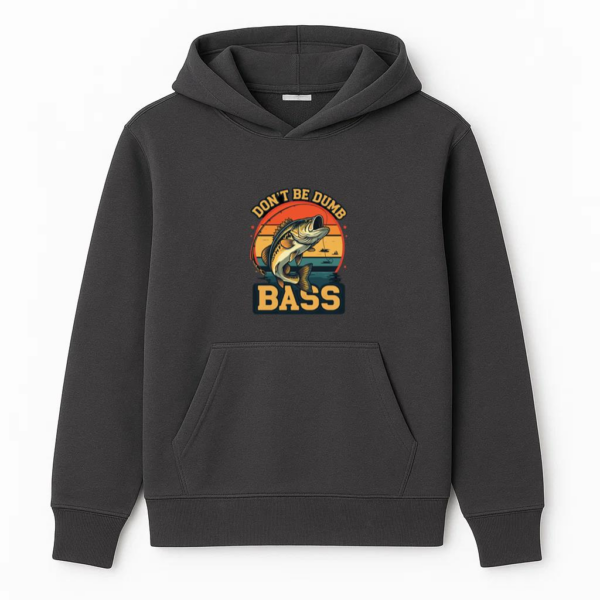 Man Joyful Minimal Fishing Hoodie