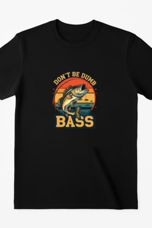 Man Joyful Minimal Fishing T-Shirt
