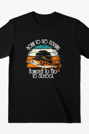 Man Joyful Modern Fishing T-Shirt