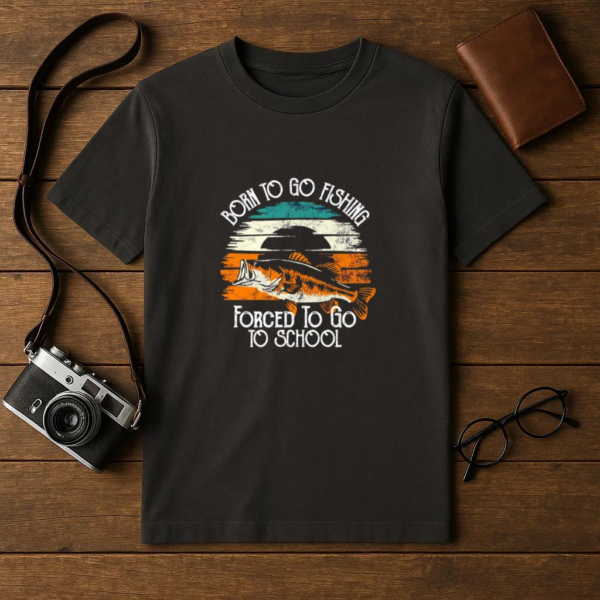 Man Joyful Modern Fishing T-Shirt - Image 4
